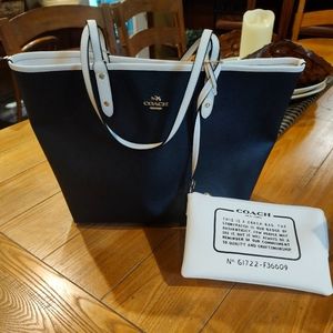 Reversible Coach tote
